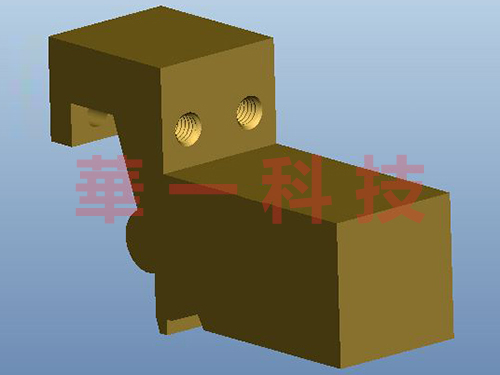 數控自動鑽（zuàn）孔攻牙機加工示例